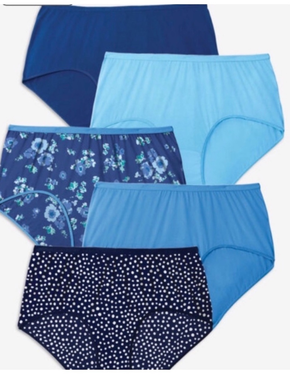 New 5 pack curvy Cotton Briefs
Panties Plus 16 9X 8X Comfort
Choice Woman within